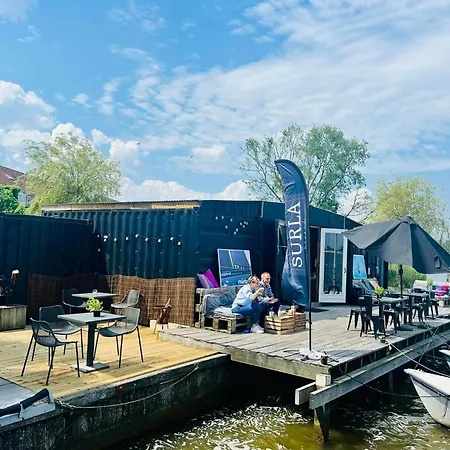 Houseboat Oslo Perfect Voor Bezoek Amsterdam * 莫尼肯达姆