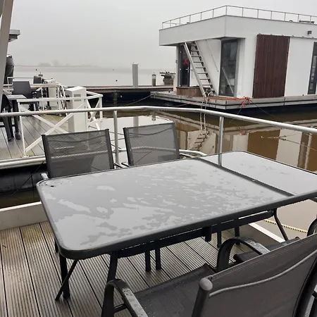 Houseboat Oslo Perfect Voor Bezoek Amsterdam 船屋 *