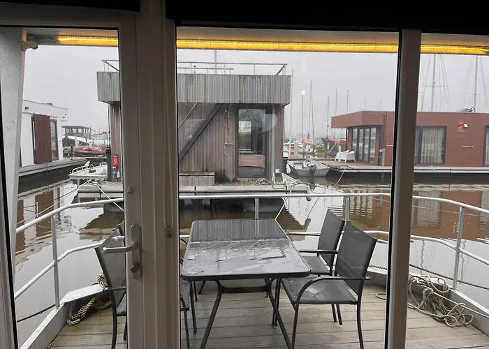 Houseboat Oslo Perfect Voor Bezoek Amsterdam 船屋 *