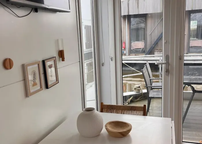 船屋 Houseboat Oslo Perfect Voor Bezoek Amsterdam *