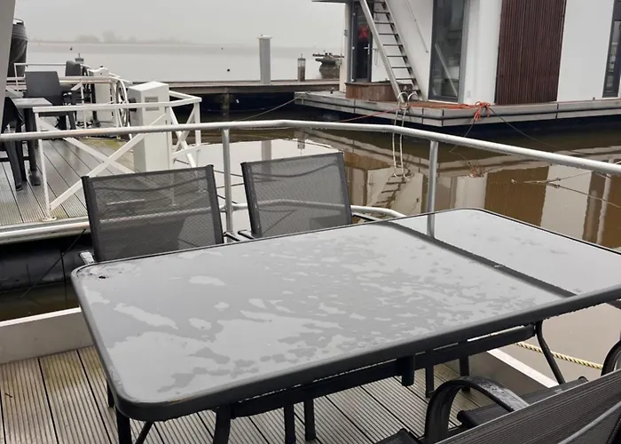 Houseboat Oslo Perfect Voor Bezoek Amsterdam 船屋 *